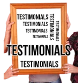 Testimonials for Satisfied Clients
