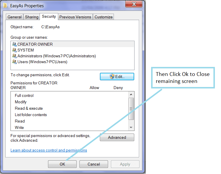 Windows 7 Small Business Accounting Installation Step 12